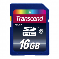   ' SDHC 16Gb Transcend Class 10