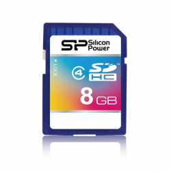   ' SDHC 8Gb Silicon Power Class 4