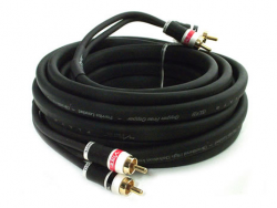 Кабель RCA міжблочний Vibe FlatStereo RCA 1M-V1 (1m) Фото Кабель RCA міжблочний Vibe FlatStereo RCA 1M-V1 (1m)