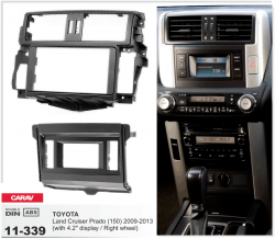    Carav 11-339 Toyota Land Cruiser Prado (150) 09-13 with 4.2 disp Right wheel 2DIN