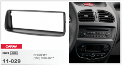    Carav 11-029 Peugeot (206) 98-07 1DIN