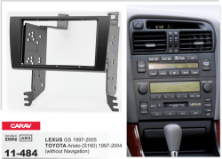 Рамка перехідна Carav 11-484 Lexus GS 97-05/Toyota Aristo (S160) 97-04 (without navigation) 2DIN Фото Рамка перехідна Carav 11-484 Lexus GS 97-05/Toyota Aristo (S160) 97-04 (without navigation) 2DIN