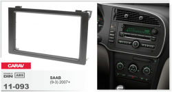 Рамка перехідна Carav 11-093 Saab (9-3) 2007+ 2DIN Фото Рамка перехідна Carav 11-093 Saab (9-3) 2007+ 2DIN