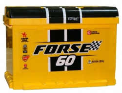 Акумулятор FORSE 6СТ-60 Аз A2 H Фото Акумулятор FORSE 6СТ-60 Аз A2 H