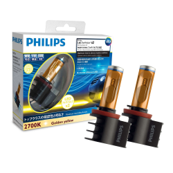 Світлодіодні лампи Philips H8/H11/H16 X-treme Ultinon LED 2700K (12793UNIX2) (2pcs) Фото Світлодіодні лампи Philips H8/H11/H16 X-treme Ultinon LED 2700K (12793UNIX2) (2pcs)