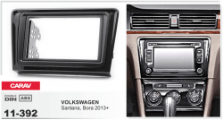 Рамка перехідна Carav 11-392 VOLKSWAGEN Santana, Bora 2013+ Фото Рамка перехідна Carav 11-392 VOLKSWAGEN Santana, Bora 2013+