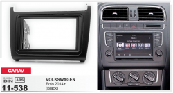    Carav 11-538 VOLKSWAGEN Polo 2014+ Black