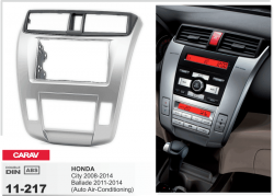    Carav 11-217 HONDA City 08-14, Ballade 11-14 (Auto Air-Conditioning) 2DIN