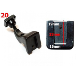 Кріплення к зеркалу заднього вида Jimi JC600 BK-20 Фото Кріплення к зеркалу заднього вида Jimi JC600 BK-20