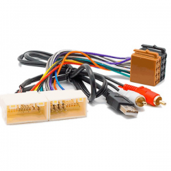   Carav 12-039 Hyundai ix35/Solaris i25/Verna/Accent 10+/KIA Sportage 10+/Rio 11+ (AUX+USB)