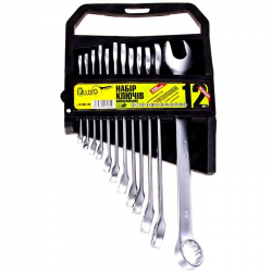 Набір ключів ріжково-накидних Alloid НК-2005-12М (12 предметів) Фото Набір ключів ріжково-накидних Alloid НК-2005-12М (12 предметів)