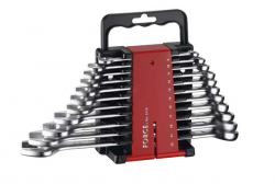 Набір ключів рожково-накидних Force 5115 (11 предметів) Фото Набір ключів рожково-накидних Force 5115 (11 предметів)