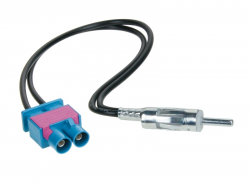 Антенний адаптер ACV 1524-09 Audi/Seat/Skoda/VW Double-Fakra(m)->DIN-plug (m) (без сепаратора) Фото Антенний адаптер ACV 1524-09 Audi/Seat/Skoda/VW Double-Fakra(m)->DIN-plug (m) (без сепаратора)