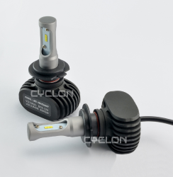 Світлодіодні лампи Cyclon LED H7 5000K 4000Lm type 9 v2 (пара) Фото Світлодіодні лампи Cyclon LED H7 5000K 4000Lm type 9 v2 (пара)