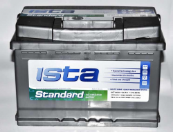 Акумулятор ISTA Standard 6CT-66 A1 Eвро (566 04 04) Фото Акумулятор ISTA Standard 6CT-66 A1 Eвро (566 04 04)