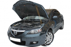Газовий упор капота Mazda 3 (1g) (2003-2009) (1 шт) Фото Газовий упор капота Mazda 3 (1g) (2003-2009) (1 шт)