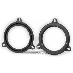 Подіуми для динаміків Carav 14-007 Renault/Dacia/Nissan/Great Wall/Haval/Kia (FrontRear doors 165mm Фото Подіуми для динаміків Carav 14-007 Renault/Dacia/Nissan/Great Wall/Haval/Kia (FrontRear doors 165mm
