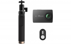  - Yi 4K Action Camera Kit (Selfie Stick + Bluetooth Remote) Int.Version Black (YI-90008)