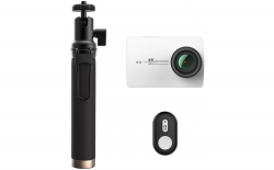 Екшн-камера Yi 4K Action Camera Kit (Selfie Stick + Bluetooth Remote) Int.Version White (YI-90006) Фото Екшн-камера Yi 4K Action Camera Kit (Selfie Stick + Bluetooth Remote) Int.Version White (YI-90006)