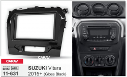 Рамка перехідна Carav 11-631 Suzuki Vitara 2015+ (piano black) Фото Рамка перехідна Carav 11-631 Suzuki Vitara 2015+ (piano black)