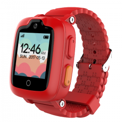 Дитячий смарт-годинник Elari KidPhone 3G Red с GPS-трекером та відеодзвінками (KP-3GR) Фото Дитячий смарт-годинник Elari KidPhone 3G Red с GPS-трекером та відеодзвінками (KP-3GR)