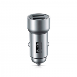 АЗП Xiaomi RoidMi Dual USB Car Charger С1 (3.6A/18W, 2USB) Silver (1A100CNA/1A100OVA) Фото АЗП Xiaomi RoidMi Dual USB Car Charger С1 (3.6A/18W, 2USB) Silver (1A100CNA/1A100OVA)