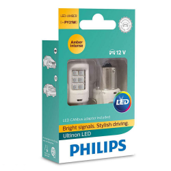    Philips PY21W Ultinon LED (11498ULAX2) + smartCanbus White (2pcs blister)