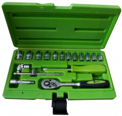 Набір інструментів Alloid НГ-2017П (17 предметів) Фото Набір інструментів Alloid НГ-2017П (17 предметів)