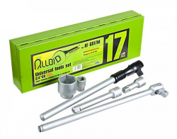 Набір інструментів Alloid НГ-6017М (17 предметів) Фото Набір інструментів Alloid НГ-6017М (17 предметів)