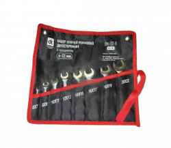 Набір ключів комбінованих Дорожня карта DK-ST8 Фото Набір ключів комбінованих Дорожня карта DK-ST8