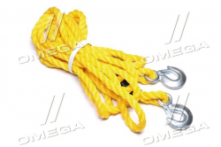 Трос буксирувальний Дорожня карта DK46-N560 (круглий С-крюк 5т. 6м.) Фото Трос буксирувальний Дорожня карта DK46-N560 (круглий С-крюк 5т. 6м.)