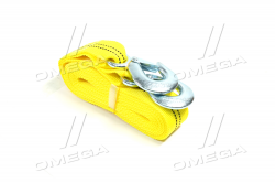 Трос буксирувальний Дорожня карта DK46-PP645/50 (6т. 50мм. 4,5/5,0м. С-крюк, жовтий,) Фото Трос буксирувальний Дорожня карта DK46-PP645/50 (6т. 50мм. 4,5/5,0м. С-крюк, жовтий,)