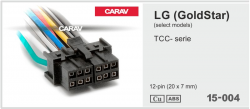   Carav 15-004 LG (GoldStar) 12-pin (20x7mm) TCC-series