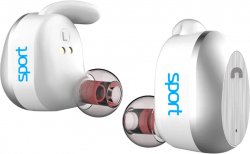   Elari NanoPods Sport Bluetooth White (NPS-2WHT)