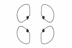    DJI Inspire 2 Part 48 Propeller Guard (CP.BX.00000007.01)