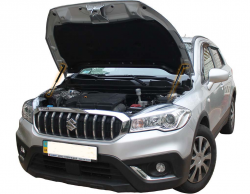 Газовий упор капота Suzuki SX4 (2014-) (2 шт) Фото Газовий упор капота Suzuki SX4 (2014-) (2 шт)