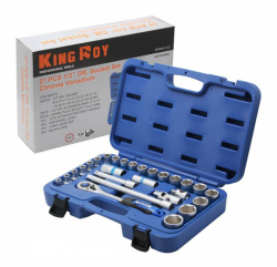 Набір інструментів King Roy 027-MSA (27 предметів) Фото Набір інструментів King Roy 027-MSA (27 предметів)