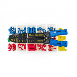 Кліщі для обтискання Licota TCP-10026 з клемами Фото Кліщі для обтискання Licota TCP-10026 з клемами