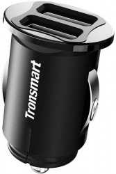   Tronsmart C24 Dual USB Port Car Charger Black