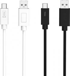   Tronsmart CC04P Type-C Cable 1m Pack (2pcs) Black&White