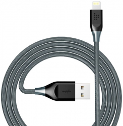   Tronsmart Lightning MFi 19AWG 1.8m Nylon Cable Grey