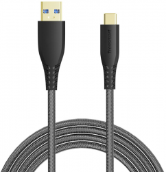 Кабель Tronsmart TAC01 Type-C-USB3.0 Fast Charging Cable Grey Фото Кабель Tronsmart TAC01 Type-C-USB3.0 Fast Charging Cable Grey