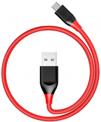   Tronsmart USB2.0-Type-C 1m ATC5 Nylon Cable Red
