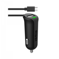 Автомобільний зарядний пристрій iOttie RapidVolt Mini Car Charger with Micro USB Cable (CHCRIO102) Фото Автомобільний зарядний пристрій iOttie RapidVolt Mini Car Charger with Micro USB Cable (CHCRIO102)