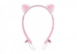   Tronsmart Bunny Ears Bluetooth Headphones Pink