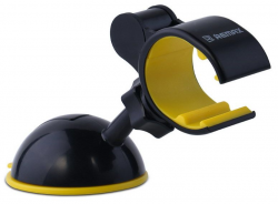 Тримач для телефона Remax RM-C02 Black/Yellow Фото Тримач для телефона Remax RM-C02 Black/Yellow