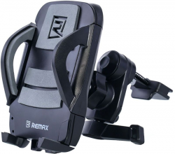 Тримач для телефона Remax RM-C03 Black/Grey Фото Тримач для телефона Remax RM-C03 Black/Grey