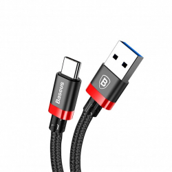  Baseus Golden Belt USB3.0 Cable Type-C Black/Red (CATGB-A19)