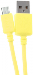  INKAX CK-08 Micro cable 1m Yellow