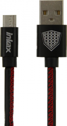  INKAX CK-44 Micro cable 1m Black